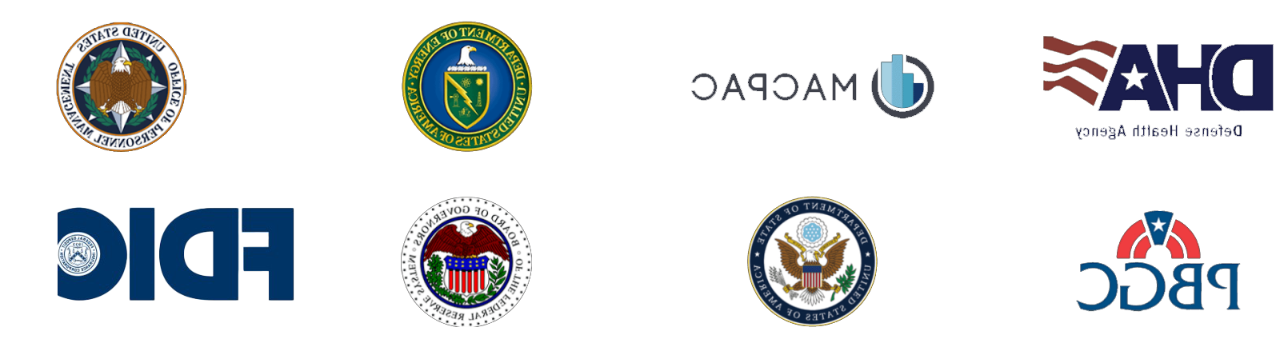 Group of logos for Mercer federal portfolio